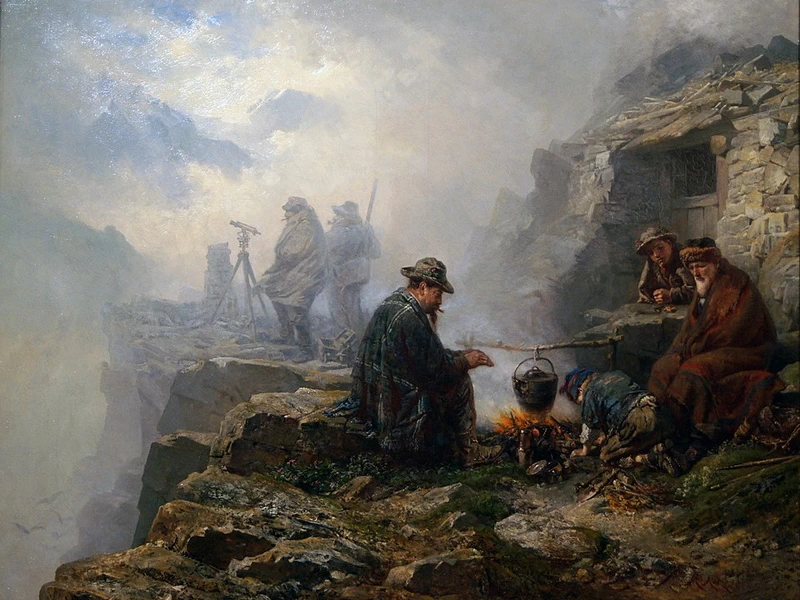 1829-Maria Joseph Franz Anton Raphael Ritz - Ingegneri in montagna